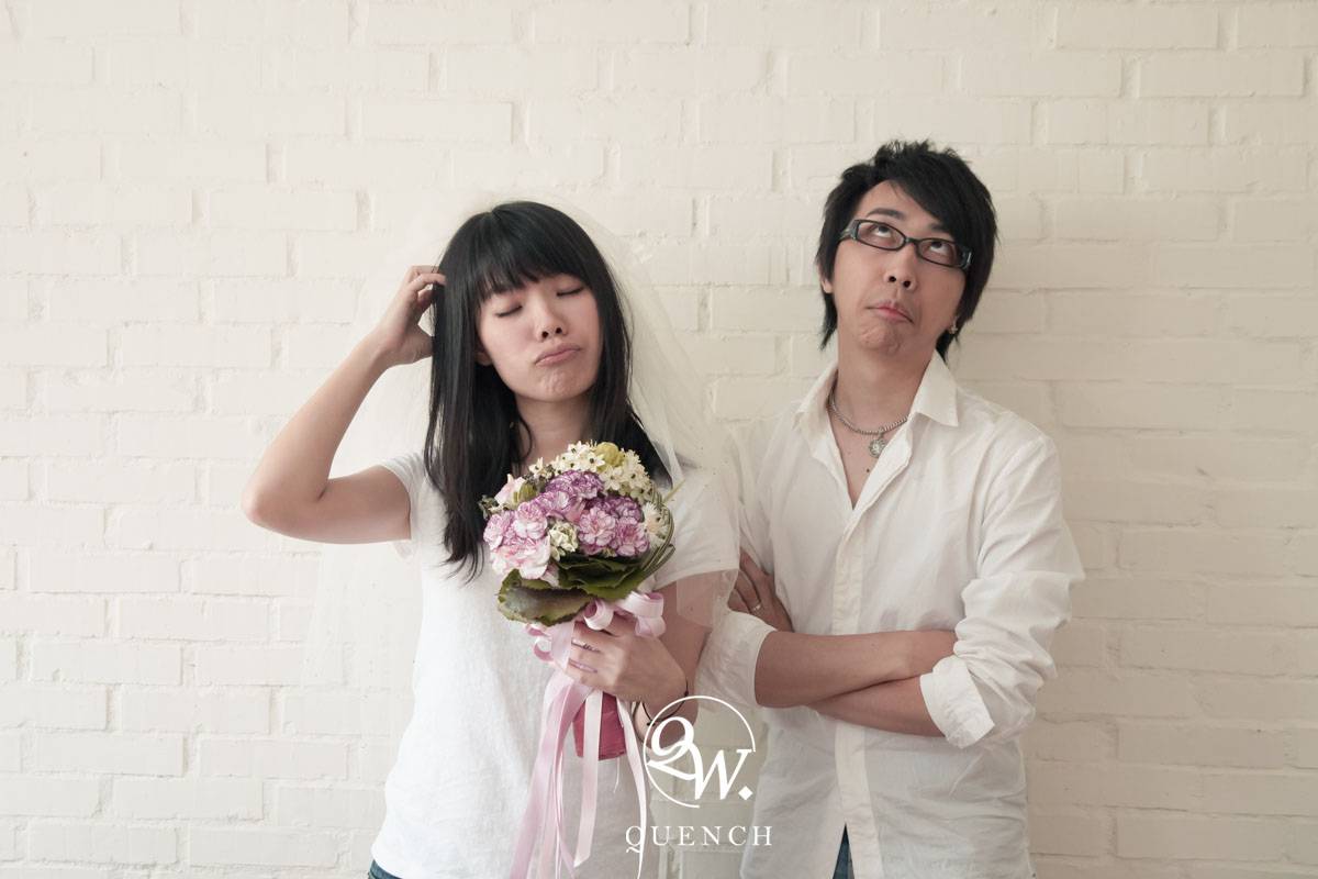 居家婚紗,藝人婚紗,深白色二人組,自助婚紗,自主婚紗,PreWedding,深白色婚紗