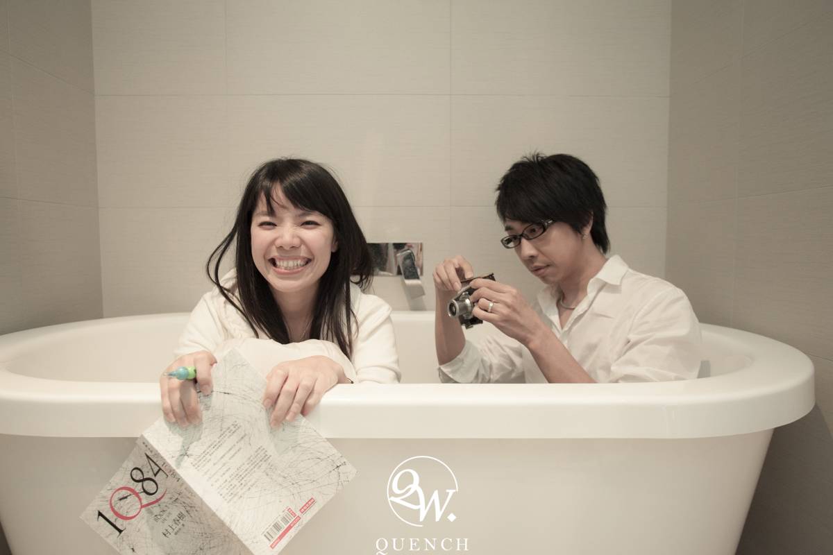 居家婚紗,藝人婚紗,深白色二人組,自助婚紗,自主婚紗,PreWedding,深白色婚紗