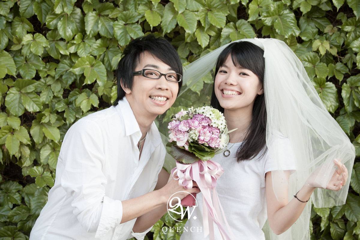 居家婚紗,藝人婚紗,深白色二人組,自助婚紗,自主婚紗,PreWedding,深白色婚紗