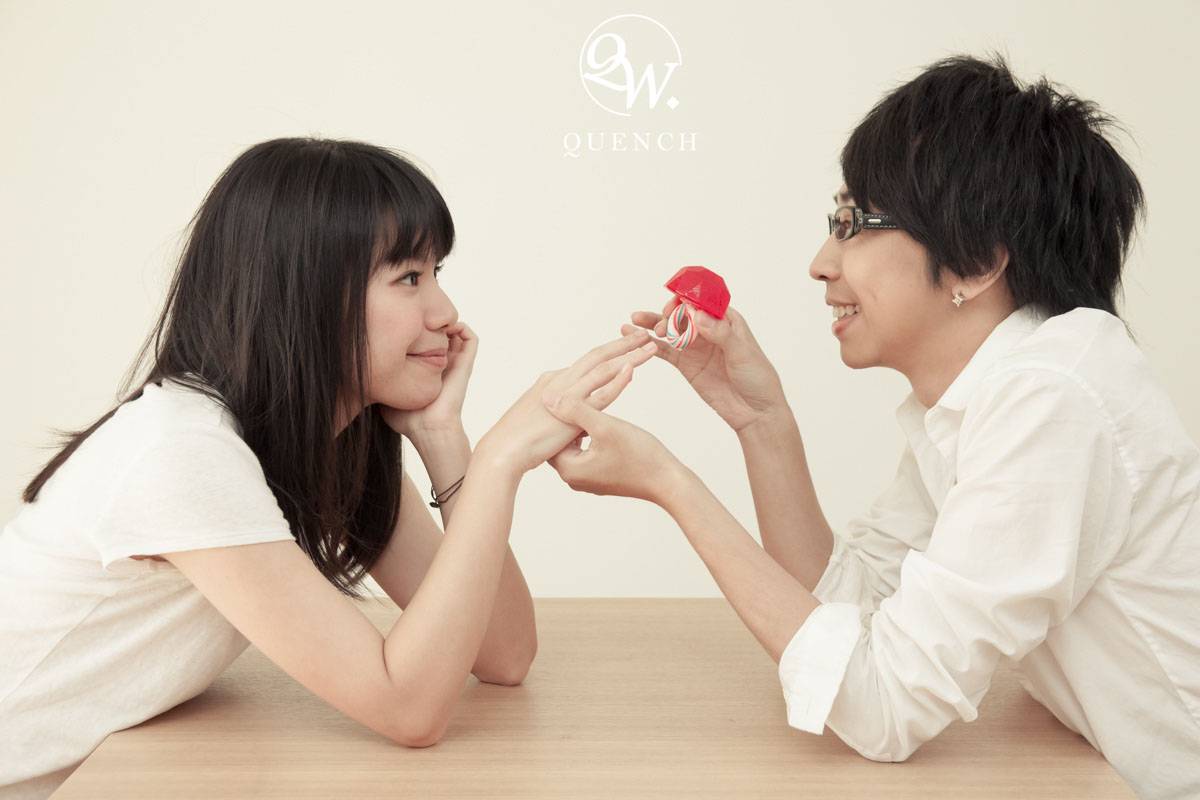 居家婚紗,藝人婚紗,深白色二人組,自助婚紗,自主婚紗,PreWedding,深白色婚紗