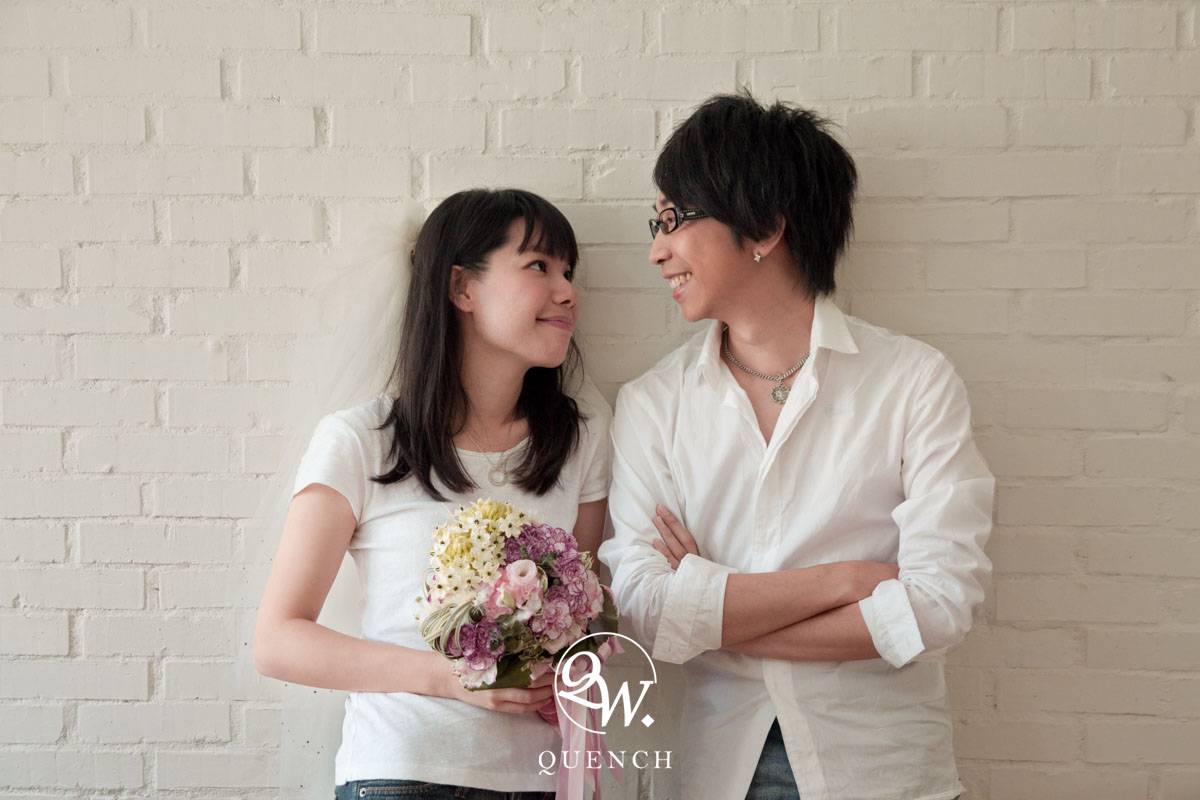 居家婚紗,藝人婚紗,深白色二人組,自助婚紗,自主婚紗,PreWedding,深白色婚紗
