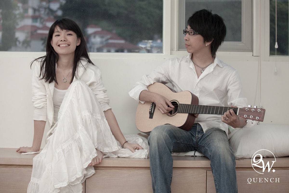居家婚紗,藝人婚紗,深白色二人組,自助婚紗,自主婚紗,PreWedding,深白色婚紗