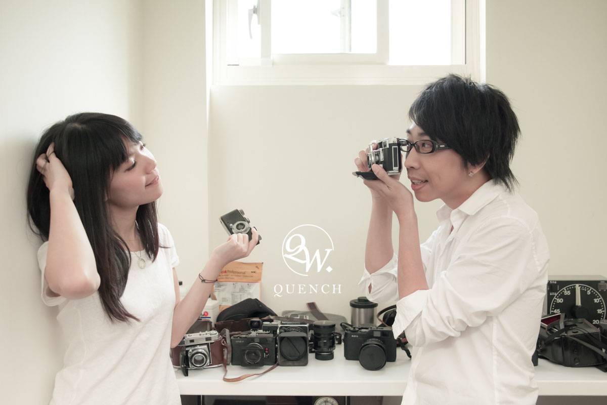 居家婚紗,藝人婚紗,深白色二人組,自助婚紗,自主婚紗,PreWedding,深白色婚紗