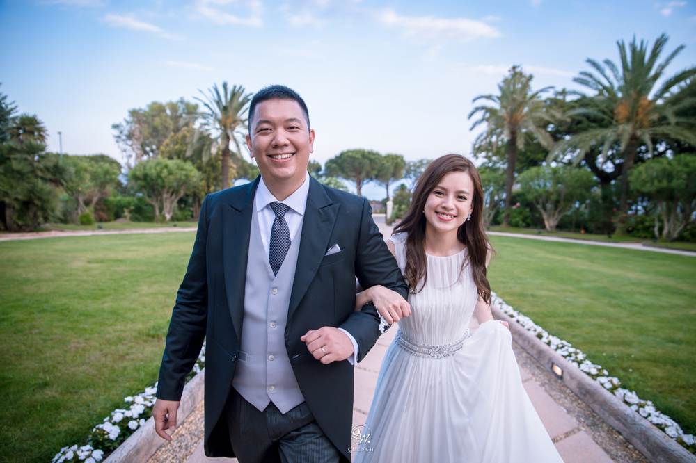海外婚紗,法國婚紗,婚禮攝影,Nice,Le Treat 早到幸福婚紗工作室,Judy Jasmine,Grand Hotel du Cap Ferrat