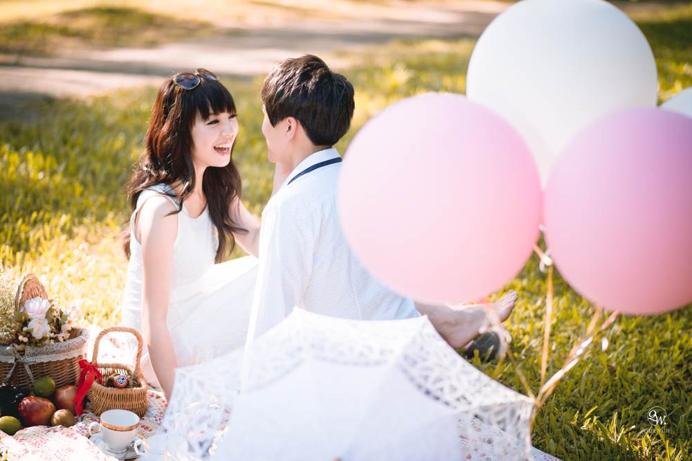野餐風格婚紗,台北醫學院,賽西亞手工禮服,自助婚紗,prewedding,婚紗,台北婚攝