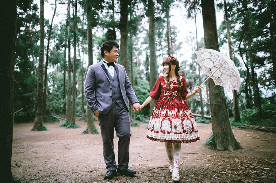 蘿莉塔婚紗｜自助婚紗｜蚹蝂&老大婚紗 作品紀錄