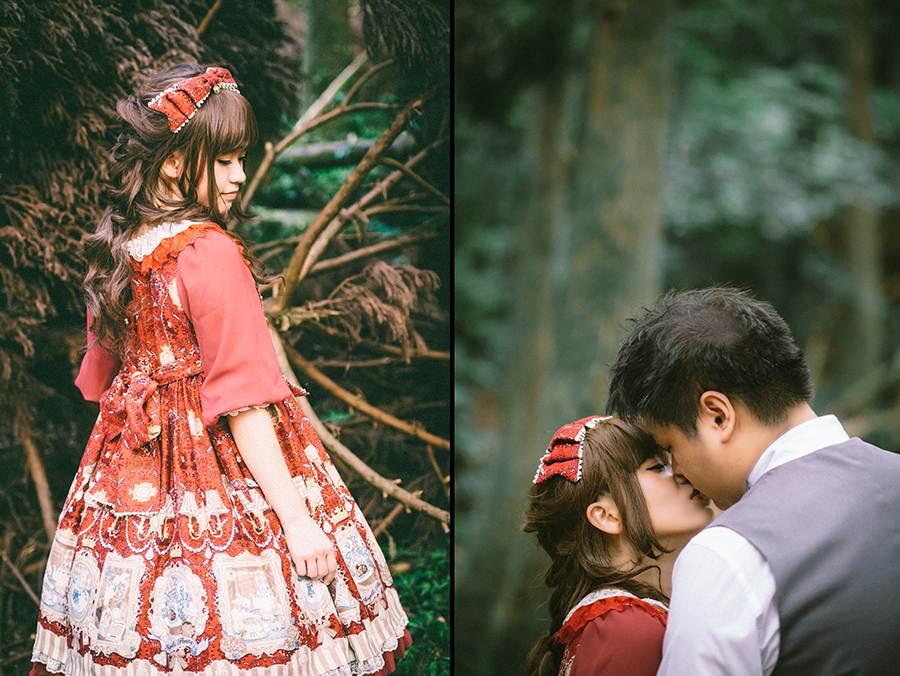 蘿莉塔婚紗｜自助婚紗｜蚹蝂&老大婚紗 作品紀錄