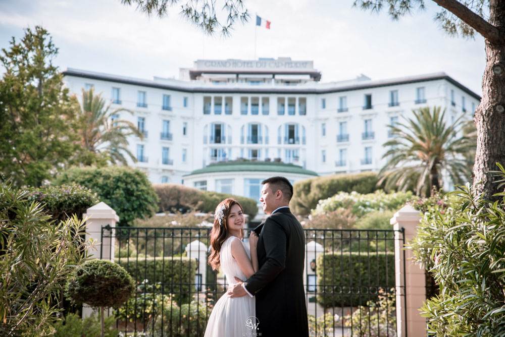 海外婚禮 | Po&Ako Wedding @ France Nice, Grand Hotel du Cap Ferrat 作品紀錄