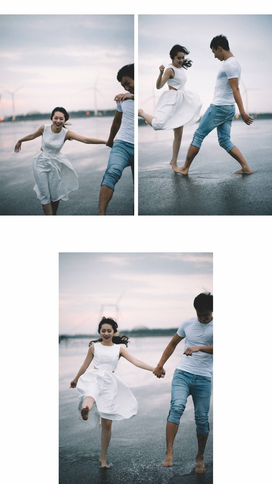 自助婚紗,婚紗,高美濕地,Karen Liu Makeup