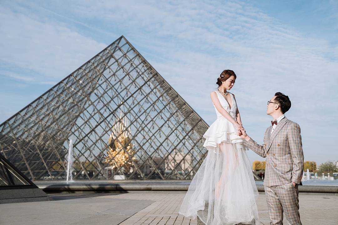 巴黎海外婚紗,巴黎婚紗,自助婚紗,Léa Mademoiselle,海外婚紗