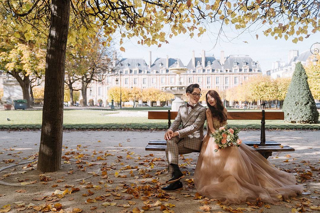 巴黎海外婚紗,巴黎婚紗,自助婚紗,Léa Mademoiselle,海外婚紗