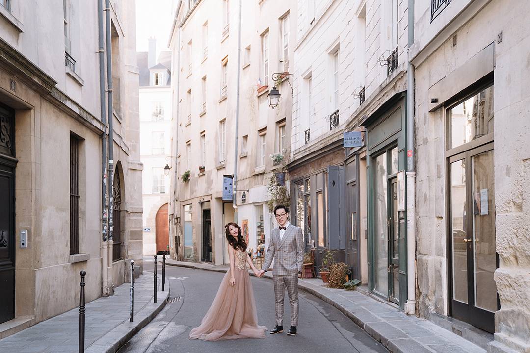 巴黎海外婚紗,巴黎婚紗,自助婚紗,Léa Mademoiselle,海外婚紗