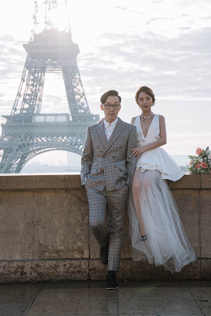 巴黎海外婚紗,巴黎婚紗,自助婚紗,Léa Mademoiselle,海外婚紗