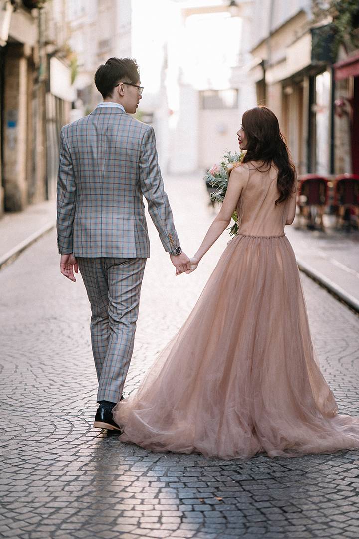 巴黎海外婚紗,巴黎婚紗,自助婚紗,Léa Mademoiselle,海外婚紗