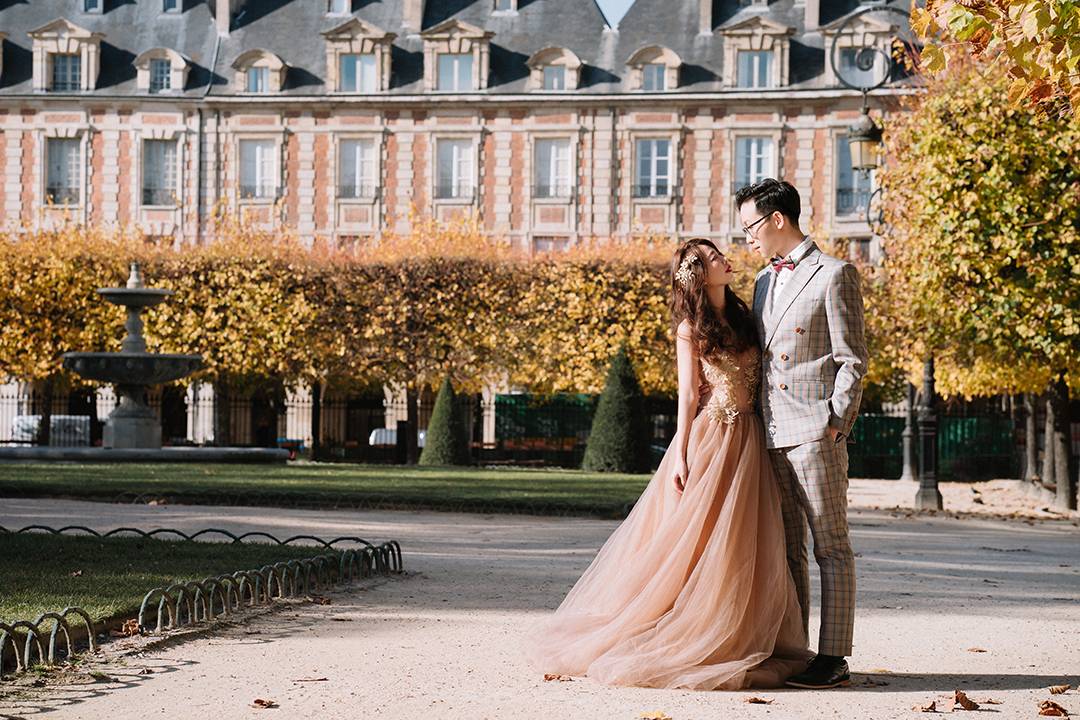 巴黎海外婚紗,巴黎婚紗,自助婚紗,Léa Mademoiselle,海外婚紗