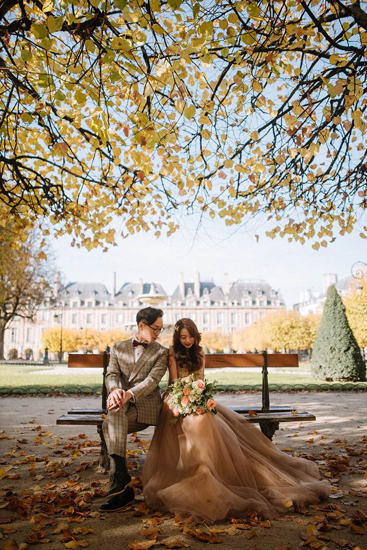 巴黎海外婚紗,巴黎婚紗,自助婚紗,Léa Mademoiselle,海外婚紗