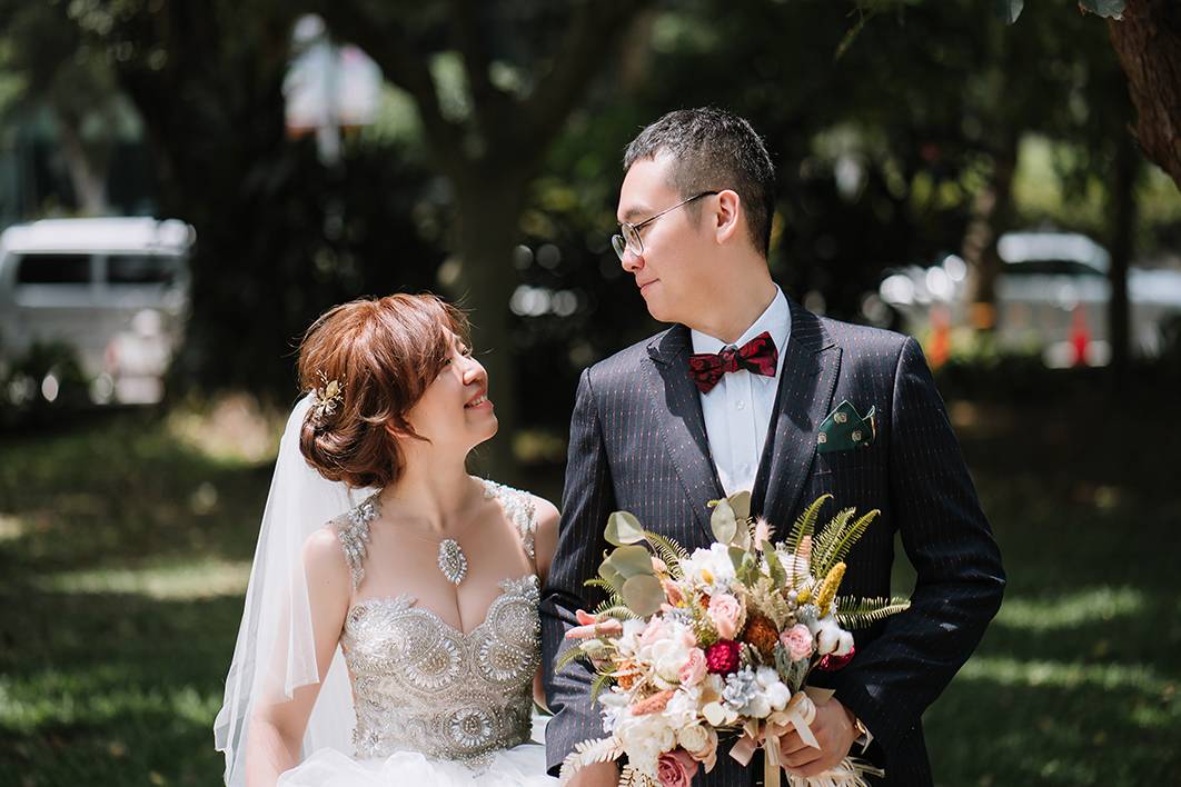 婚禮攝影 Vic&Alice 晶宴晴空香草園戶外婚禮紀錄