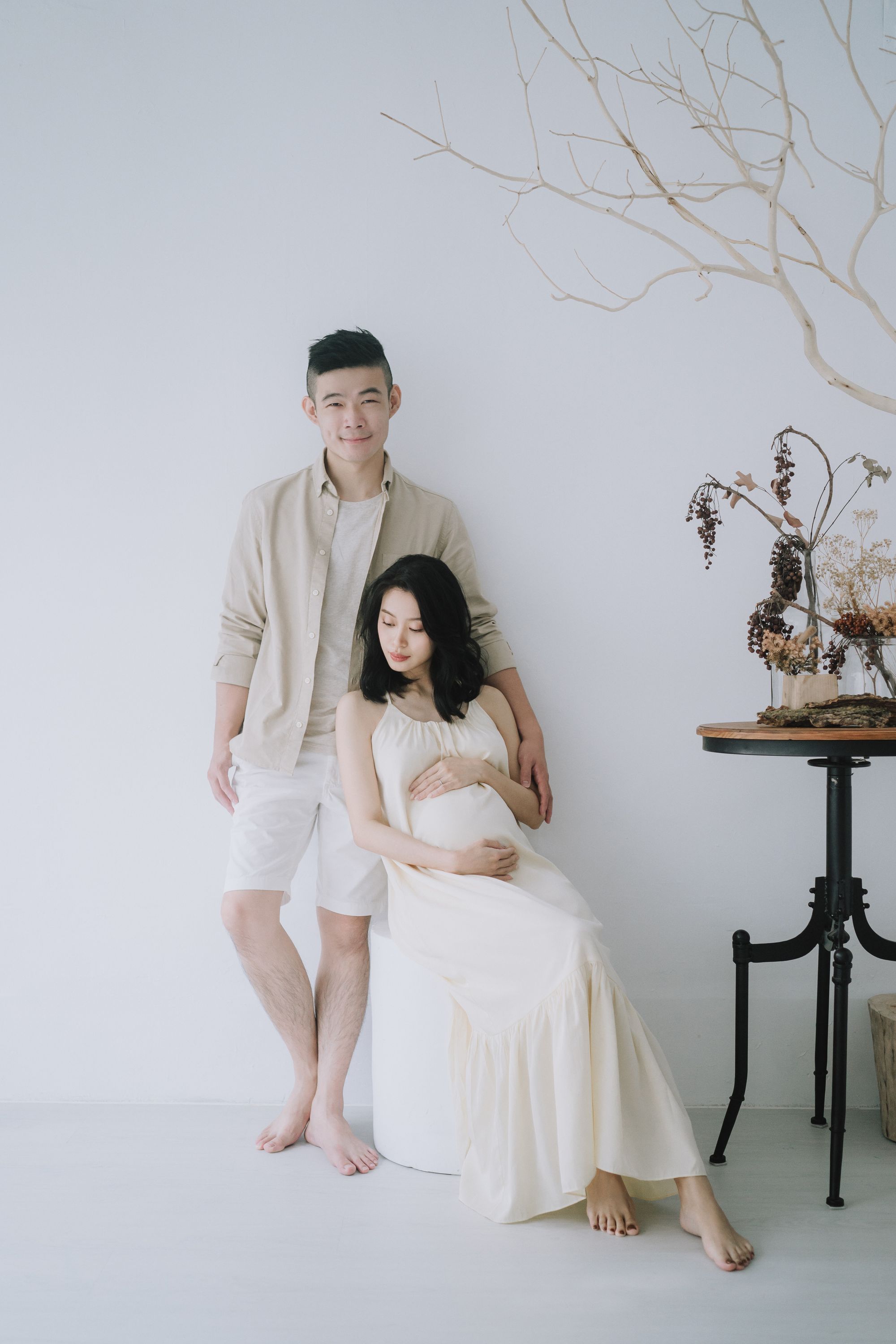 孕婦寫真 振欣嘉嘉孕期紀錄