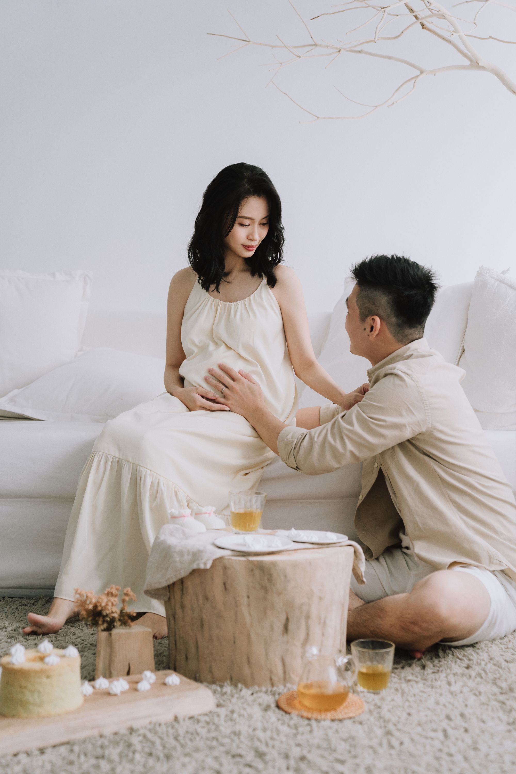 孕婦寫真 振欣嘉嘉孕期紀錄