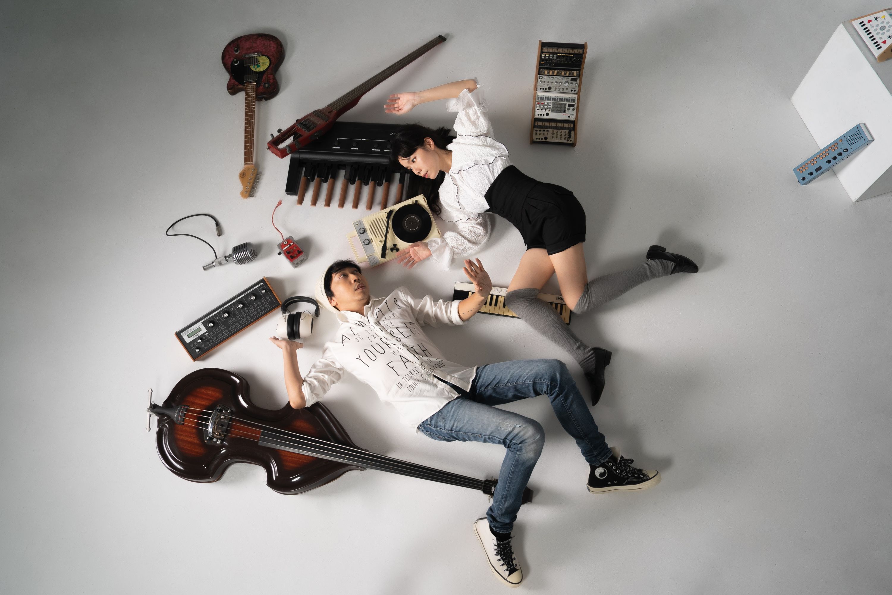 攝影 深白色二人組 專輯封面及形象照 作品紀錄