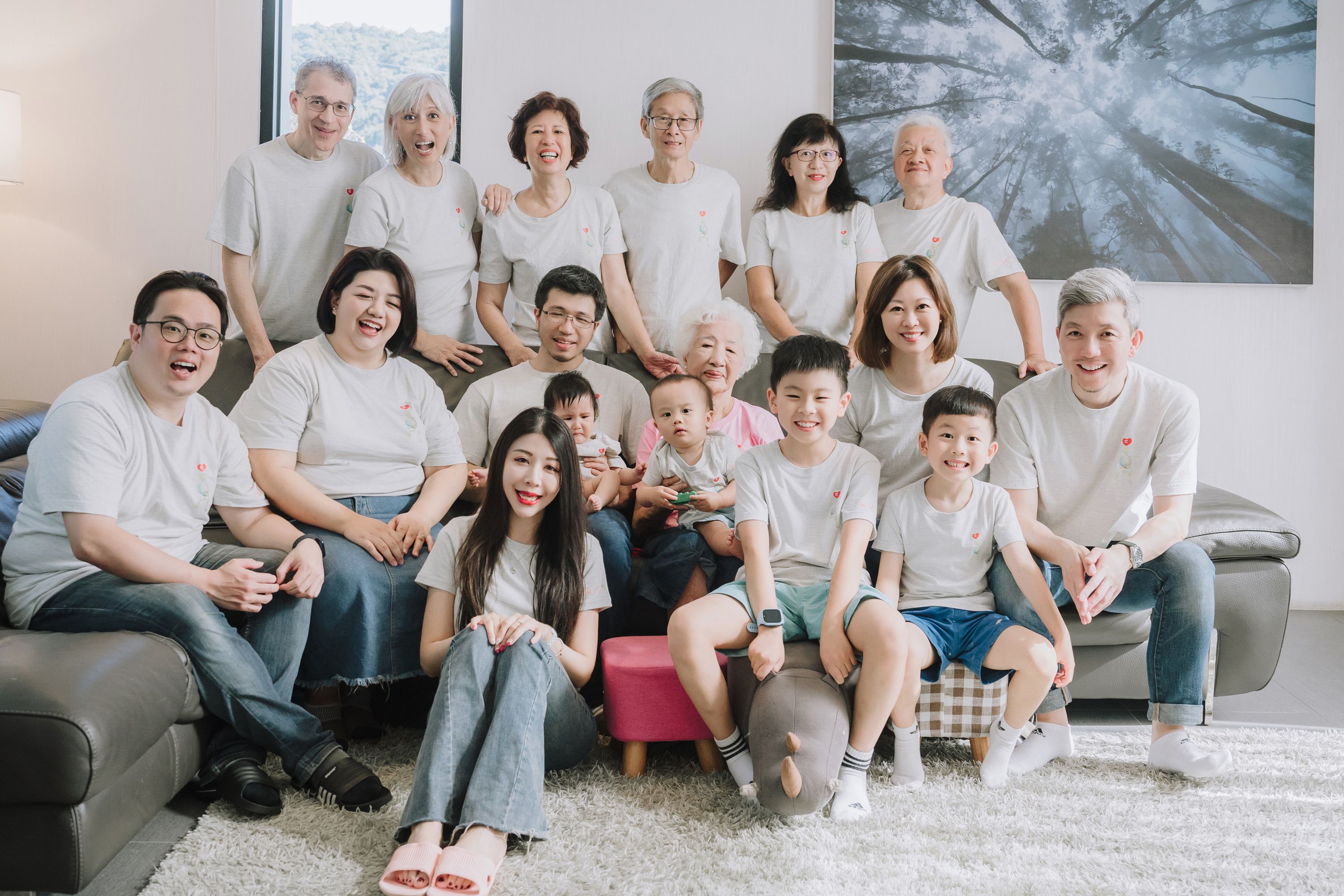 全家福 阿梅玖拾家庭照紀錄