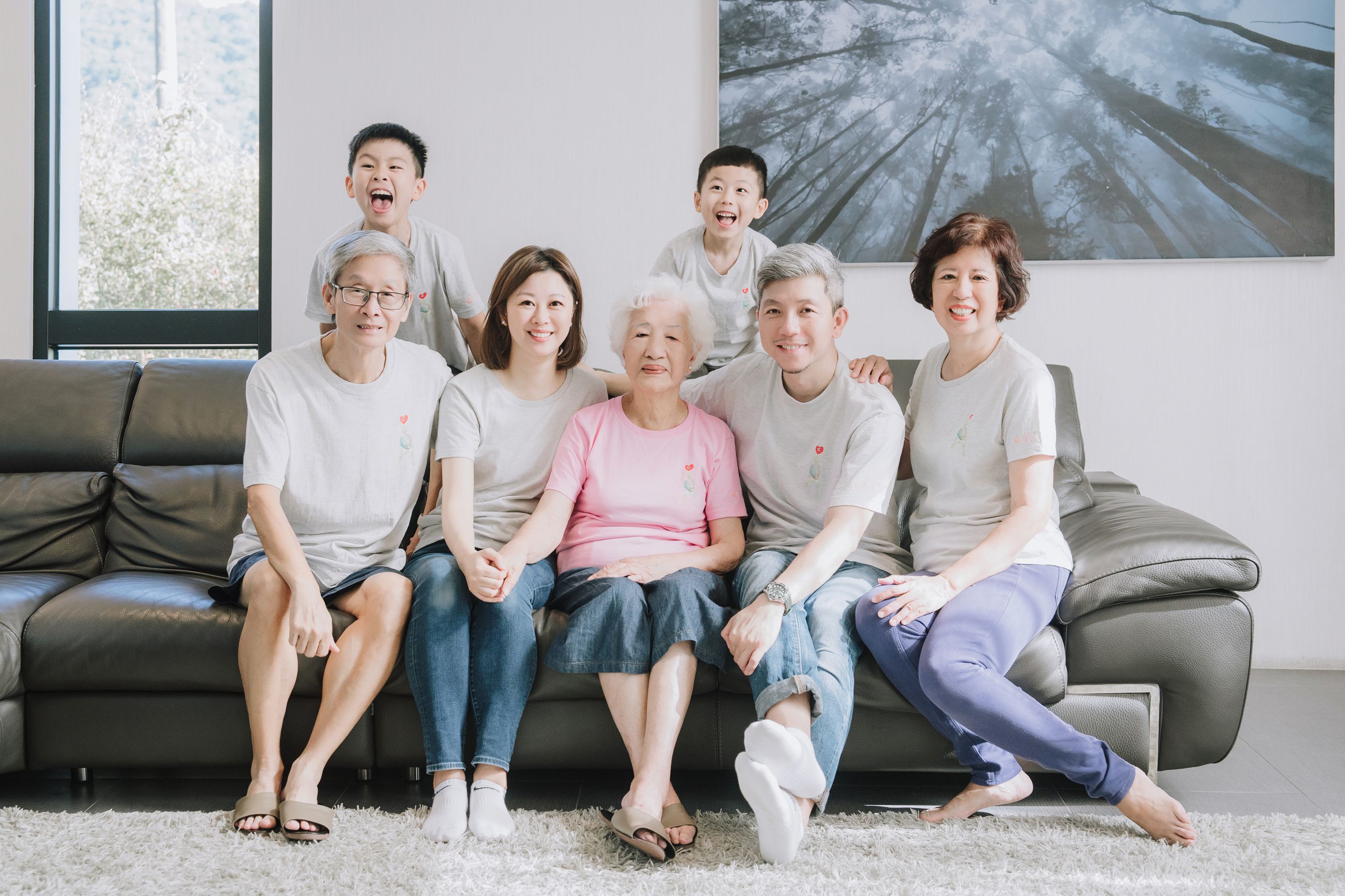 全家福 阿梅玖拾家庭照紀錄