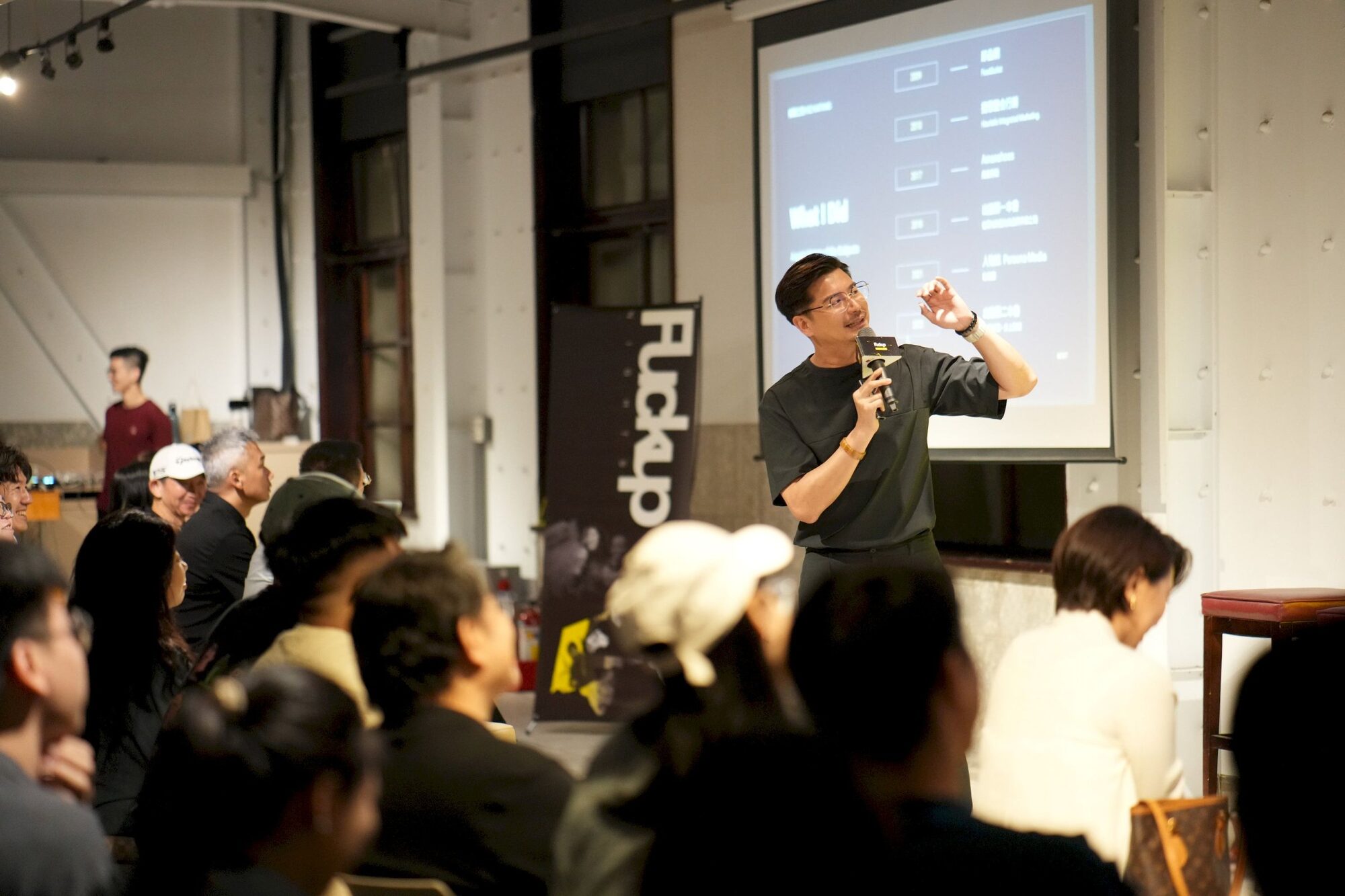 企業活動攝影 Fuckup Nights Taipei — 淬鍊影像