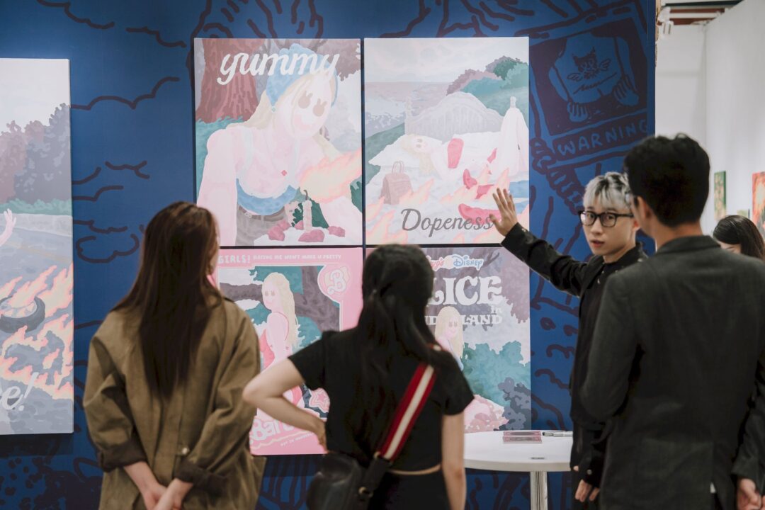 2024 ART Taipei 台北國際藝術博覽會展場與觀眾互動紀錄