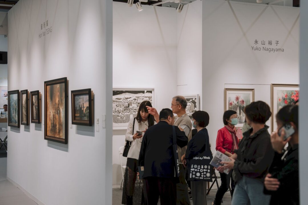2024 ART Taipei 台北國際藝術博覽會展場與觀眾互動紀錄