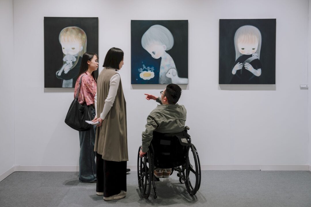 2024 ART Taipei 台北國際藝術博覽會展場與觀眾互動紀錄