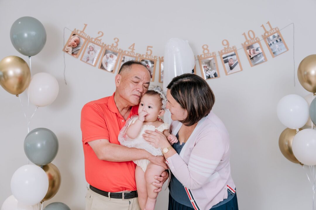 親子攝影 Zora 抓周家庭紀錄