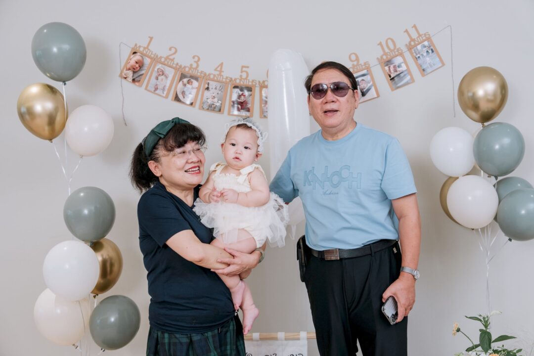 親子攝影 Zora 抓周家庭紀錄