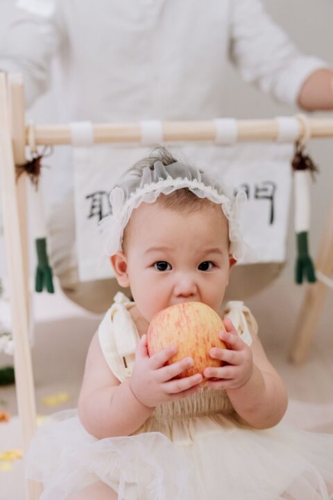 親子攝影 Zora 抓周家庭紀錄