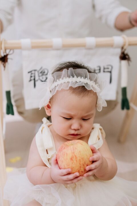 親子攝影 Zora 抓周家庭紀錄