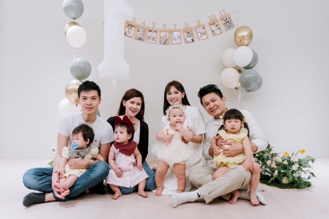 親子攝影 Zora 抓周家庭紀錄